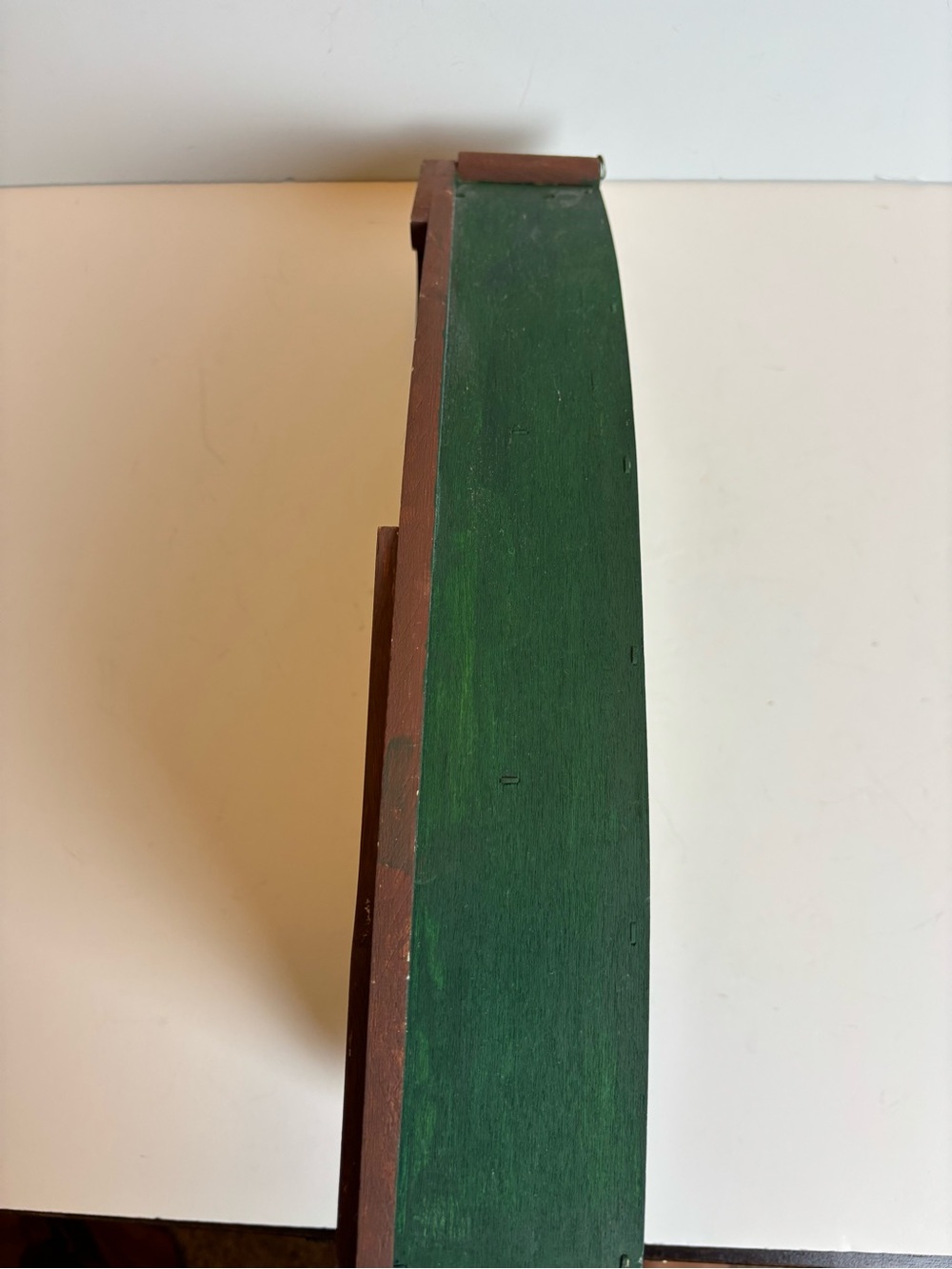Vintage Wooden Fishing/Row Boat-Handing Decorative Shelf/15β tall - Picture 7 of 14
